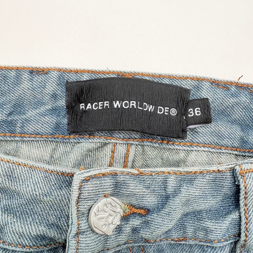 Racer Worldwide wide leg jeans, size 36